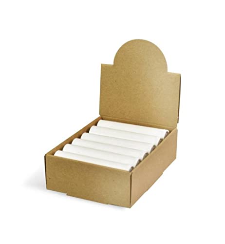 AZBB Kraft Arched Lip Balm Tube Display Boxes Holds 12 Lip Balm Tubes (10)