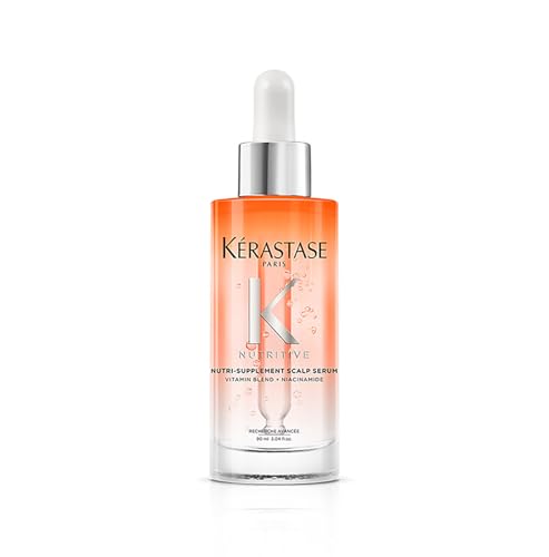Kerastase Nutritive Hydrating Scalp Serum For Dry Hair - With Niacinamide and Vitamins, Moisturising and Revitalising, Fast Absorbing and Non Greasy, 90 ml