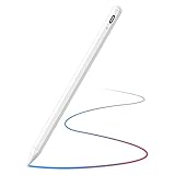 BoxWave Stylus Pen Compatible with Xiaomi Redmi Pad Pro - Dual-Mode Active Pencil Stylus, Palm Rejection Works with Android & Other Tablets - Winter White