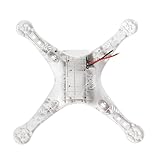 WLLBMDJ for Phantom 3 Upper Middle Bottom Landing Gear Body Shell Set for DJI Phantom 3 Advance Drone Repair Parts