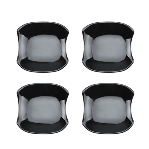 DLOVEG Exterior Door Handle Bowl Cover Compatible for Toyota Camry 2018 2019 2020 2021 2022 2023 2024 Accessories Door Handle Bowl Scratch Protector Glossy Black