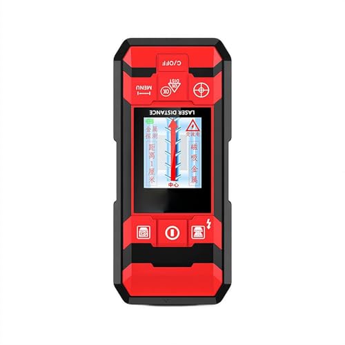 Multifunctional 4-in-1 Wall Scanning Detector, with Smart Sensor, Hd LCD Display,New Accurate Positioning,Accurate Positioning, Center and Edge Inspection for Ac/Wire/Steel/Wood