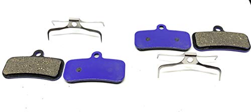 2 Pairs Bike Brake Pads Ceramic + Kevlar for Shimano D02S Saint M,810,820,640, TRP, Quadiem, Slate.The Bicycle Replacement Part for OEM Brakes for high Braking Power and Quiet Stops.