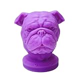 Silicone Dog Mold, 6 Styles: Rowena, Bulldog, Shih Tzu, Shepherd, Pug, Golden Retriever,Using Resin, Plaster, Cement, Candles, Handmade pet Souvenirs, Trophies, Gifts, Artworks (Bulldog Mold)