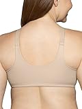 Vanity Fair Women's Full Figure Front Closure Bra, Beauty Back Smoothing, Lightly Lined Cups up to DDD, Neutral, 40C