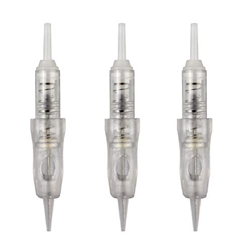 Guapa Permanent Makeup Cartridge Needles Disposable Tattoo Needles 1P 3P Fits for Permanent Makeup Machine Pen (1P-0.25mm)