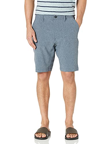 Volcom Men's Kerosene 21" Hybrid Chino Shorts, Navy, 36