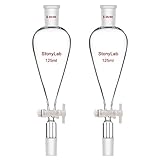 StonyLab 500ml Essential Oil Distillation Kit, Borosilicate Glass Distillation Apparatus for Essential Oil Extraction 24/40 Steam Distillation Set Lab Glassware