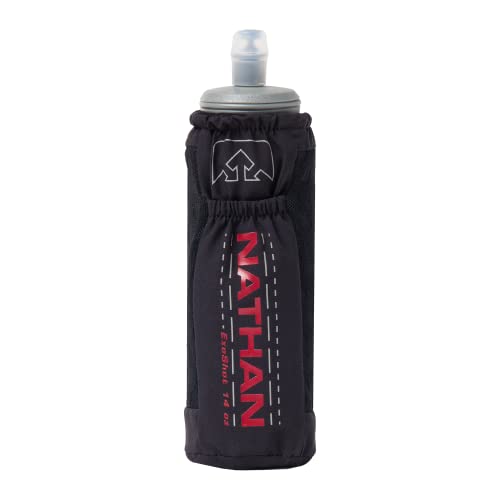 Nathan ExoDraw & ExoShot 2.0, Handheld Running Water Bottle for Marathons, Hiking, Ultra Running & Outdoor Activity