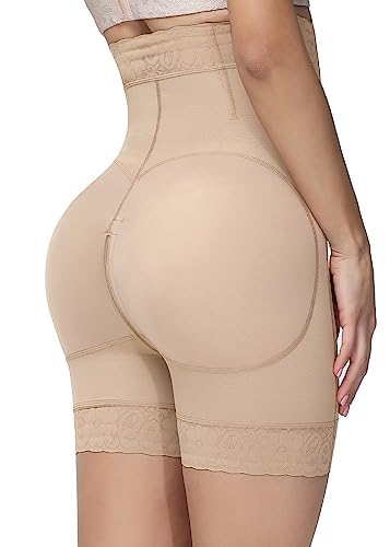SHAPSHE High Waisted Shaper Shorts Butt Lifter Tummy Control Panty Faja Belly Control Butt Lifting Shapewear Body Shaping Underwear for Women Hip Shapewear