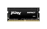 Kingston FURY Impact 64GB (2x32GB) 3200MT/s DDR4 CL20 Laptop Memory Kit of 2 | Intel XMP | AMD Ryzen | Plug n Play | Low Power Consumption | KF432S20IBK2/64