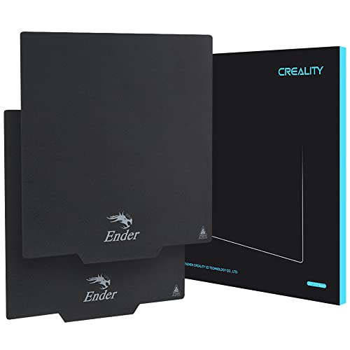 Creality 2 PCS Ender 3 Bed Ultra-Flexible Removable Magnetic Removable Build Surface Hotbed Cover Print Platform Kit for Ender 3 Neo/Ender 3 V2 Neo/Ender 3 S1/Ender 3 S1 Pro/Ender 3 V3 SE 235x235mm