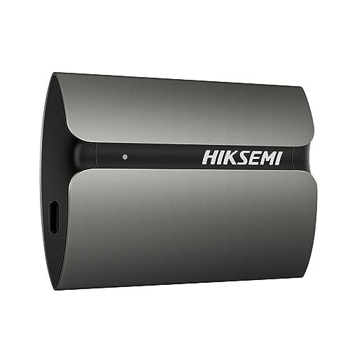 LINGKU Externo Portátil 1TB, Hasta 560MB/s Velocidad de Lectura, USB 3.1 Tipo C Disco Duro Externo para Android, Tableta, PC, Computadora Portátil (Gris) - T300S