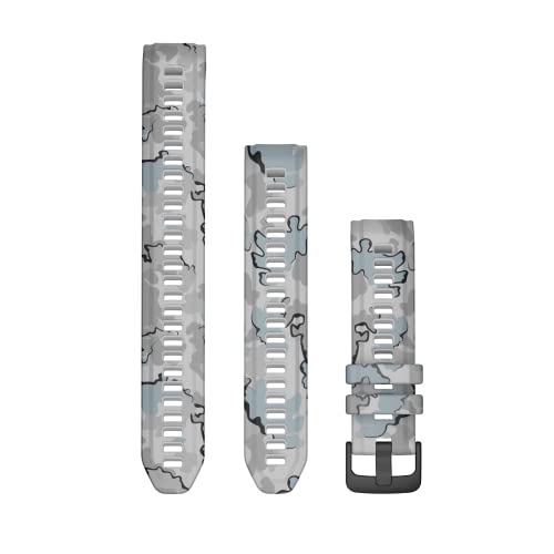 Garmin 010-13104-04 Band, 20mm, Mist Camo Silicone