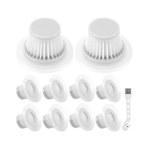 10 Pack duck vacuum filters fit for Horsepower Duck Vacuum Cleaner As Seen on TV - High Efficiency Filters for duck vacuum cleaner，Washable & Reusable