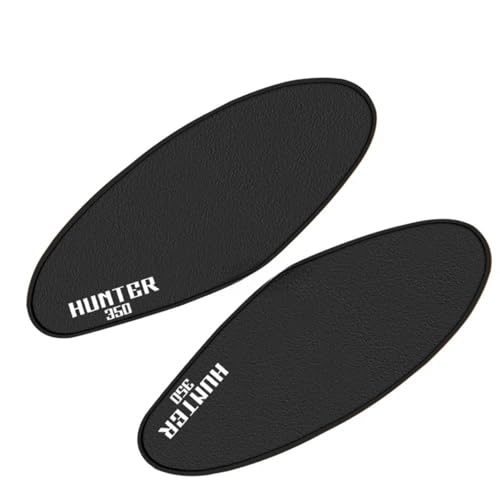 Motorcycle Fuel Tank Traction Mat Motorcycle Tank Pad Protector Sticker Decal Gas Knee Grip Tank Traction Pad Side for Roy&al Enfield Hunter 350