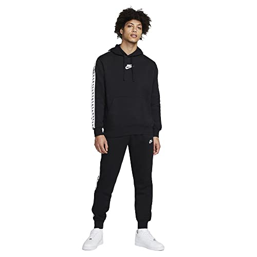 Nike DM6838-010 Men's Tracksuit with Hood Sport Essentials Black Size L
