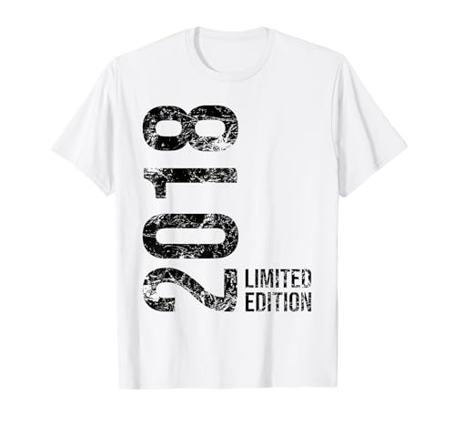 7th Birthday 7 Years Old Girl Boy 2018 T-Shirt