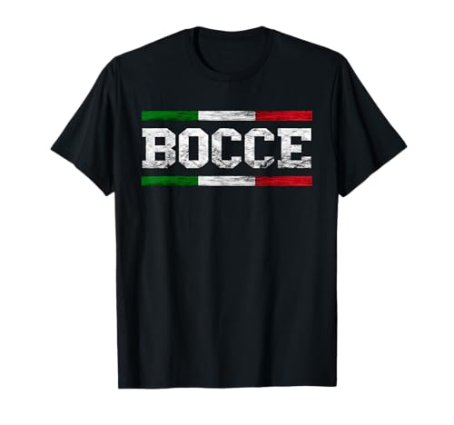 Bocce Ball Game Boule Boccia Italy Sport Italian Bocce T-Shirt