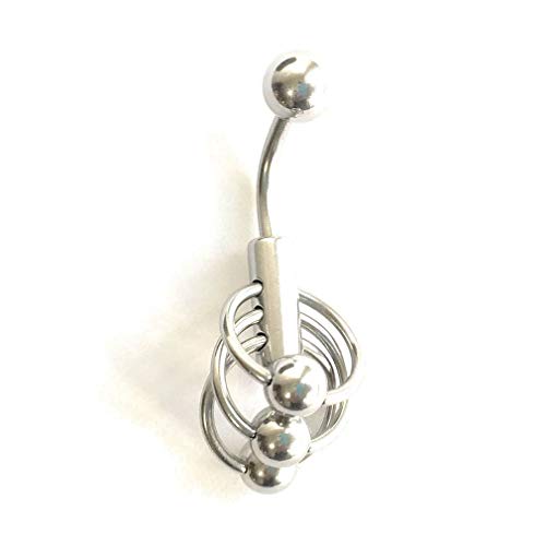 NAVIKO 14g TAP Dancer Barbell for VCH Piercing