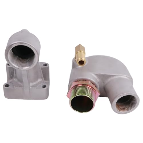 Dowfane Stainless Steel Mixing Elbow 124070-13520 Compatible with Yanmar 1GM 2GM 1GM10 3GM30 3HM 3HM35F 2GMF 3HMF 3GNF 2GM20 2GM30 2GM20F 3GM30F 2GM20C 3GM10 3GMD