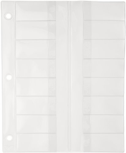 SP Bel-Art Microscope Slide Holder Pages; 8½ x 10½ in. (Pack of 10) (F44171-0000)