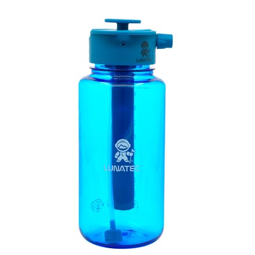 Lunatec® 1000ml Mist, Shower & Hydration Spray Water Bottle. 3-in-1 Cooling, Cleaning & Drinking With Mister, Stream & Shower Patterns.