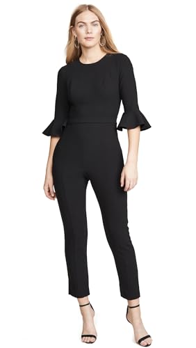 Black Halo Women's Brooklyn Jumpsuit, Black, 2