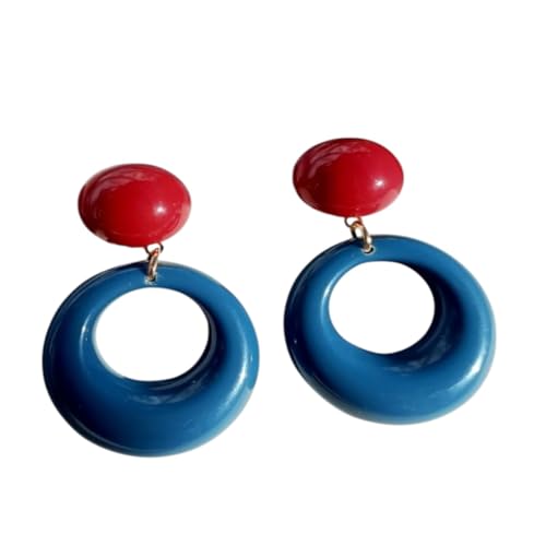 New 2026 A Pair Of Simple Modern Retro Hollow Geometry Earrings Jewelry Fashion Accessories Creative Gift