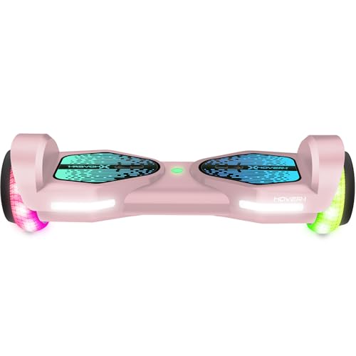 Hover-1 All-Star 2.0 Hoverboard 7MPH Top Speed, 7MI Range, Dual 200W Motor, 5HR Recharge, 220lbs Max Weight, LED Wheels & Headlights Self Balancing Scooters