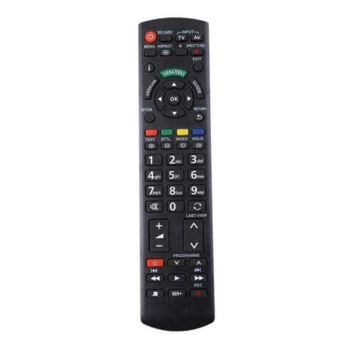 Replacement Remote Control Work for TV/Audio/Projector for Panasonic TV N2QAYB000752 N2QAYB000753 for