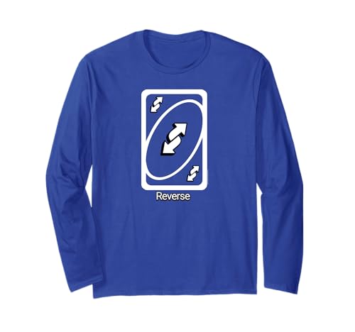 UNO - Reverse Card Long Sleeve T-Shirt