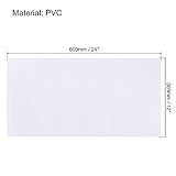 uxcell PVC Foam Board Sheet,12mm x 300mm x 600mm,White, 1/2inch x 12inch x 24inch, Double Sided,Expanded PVC Sheet