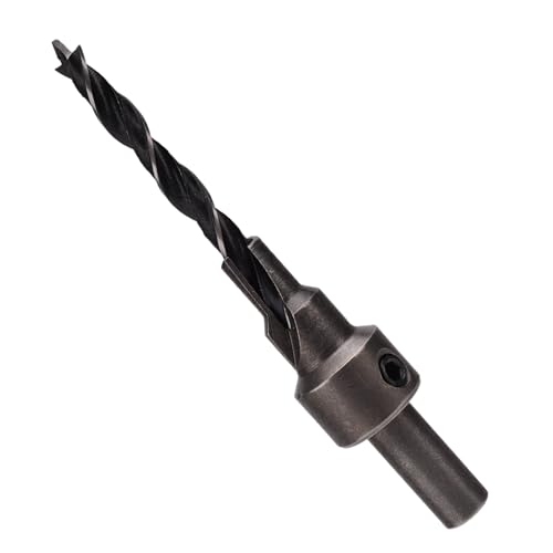 Adjustable Countersink Drill Bit, Wood Countersink for Confirmat Screw Two-Piece Drill Bit M7 X 60mm/ 70mm/ 75mm Diameter 6mm Tools