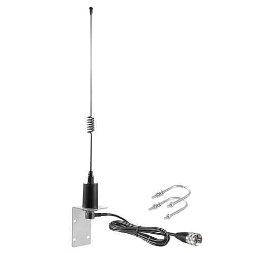 Long Range VHF Marine Radio Antenna 156-163MHz Antenna PL259 Connector with 16.5 Feet Low Loss Coaxial Cable for Midland Uniden Cobra Icom Yaesu Vertex Standard Marine Radio, Eifagur