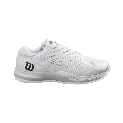 Wilson Rush Pro Ace Womens Tennis Shoes - White/White/Black / B Medium / 9.0