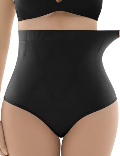 KAWERI Shapewear for Women Tummy Control Seamless Underwear Panties High Waist Body Shaper Cotton Spanks Girdle Under Dress