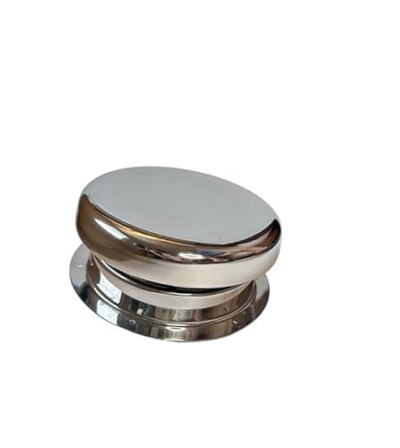 Buchan Marine Mushroom Ventilator, Water-Repellent, Durable Design for Boat, RV, and Van - 4" 304 Stainless Steel
