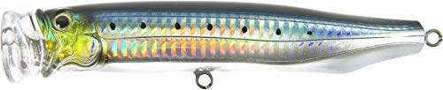 TackleHouse CFDW135 Popper Contact Feed Diving Wobbler, 5.3 inches (135 mm), 1.5 oz (42 g), Sardine Slit HG #07