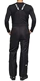 Arctix Men's Avalanche Athletic Fit Insulated Bib Overalls, Black, X-Large/32" Inseam