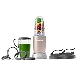 nutribullet Pro 900 Watt Personal Blender - 13-Piece High-Speed Blender/Mixer System, Champagne