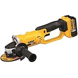 DEWALT 20V MAX* Angle Grinder Tool Kit, 4-1/2-Inch (DCG412P2)