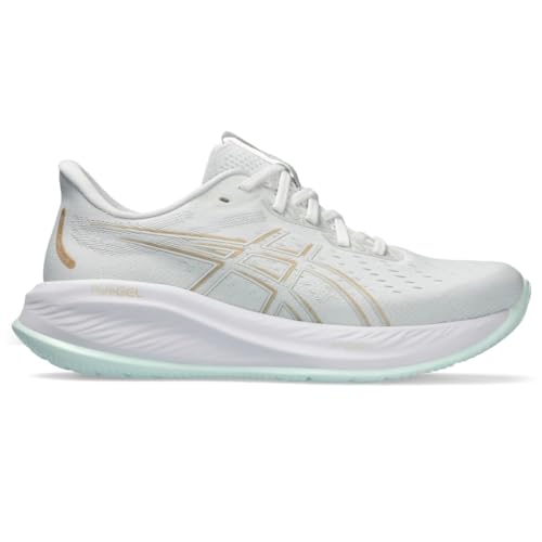 ASICS Women's Gel-Cumulus 26 Running Shoe, 10, White/Pale Mint