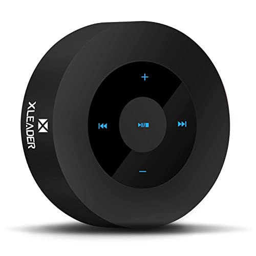 XLeader Small Wireless Speaker (Travel Case Packed) Portable Bluetooth Speaker with Micro SD Card, Mic, Aux input, Touch Screen, Deep Bass, 12H Playtime, Mini speaker for iPhone Laptop PC Bathroom Car