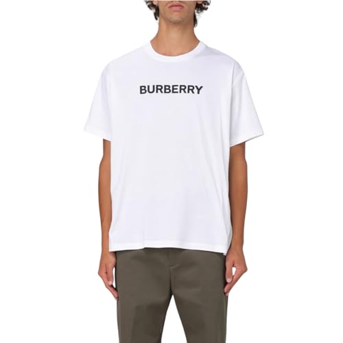BURBERRY Men t-Shirt Bianco M