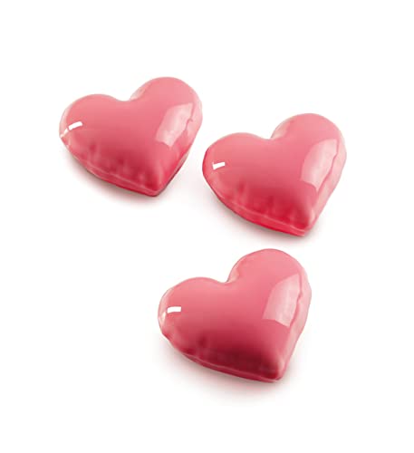 DINARA KASKO Mini Heart Baloon silicone mold for Baking. Geometric 3D silicone mold for cake or mousse. by world famous pastry chef