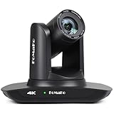 FoMaKo 4K PTZ Camera HDMI, AI Auto-Tracking, 20X Optical Zoom, USB3.0 LAN HDMI PTZ Camera 4K for Church Worship Education Conference Events, K20UH