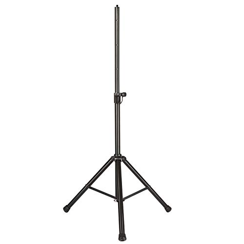 AGPTEK Microphone, Wind Screen Bracket Stand with Adjustable and Non-Slip Tripod Base, Suit for Large Microphone Isolation Shield - Black