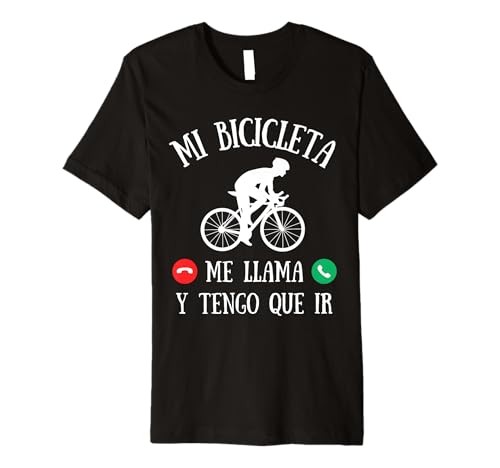 bicycle men funny bike gift biker cycling Premium T-Shirt