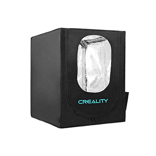 Creality Middle Fireproof and Dustproof 3D Printer Enclosure, Tent Warm Enclosure Constant Temperature Soundproof Dustproof Heating Box for Ender 3 V2/Ender5/Pro/Plus,CR-10/V2/S/S PRO/Mini,CR-X/CR-20